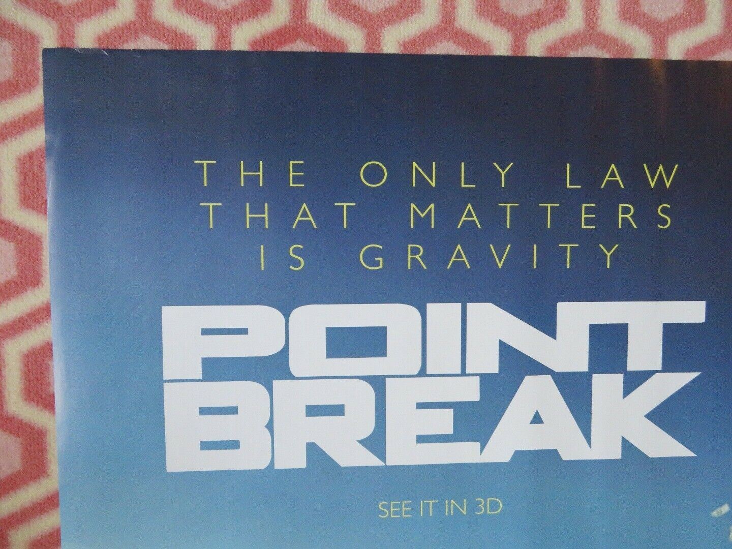 POINT BREAK QUAD (30"x 40") ROLLED POSTER RAY WINSTON 2015 RAY WINSTONE