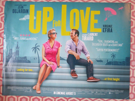 UP FOR LOVE QUAD  (30"x 40") ROLLED POSTER JEAN DUJARDIN VIRGINIE EFIRA 2016