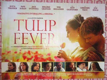 TULIP FEVER QUAD  (30"x 40") ROLLED POSTER JUDI DENCH TOM HOLLANDER TOM STOPPARD