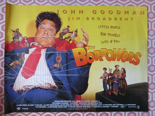 THE BORROWERS QUAD (30"x 40") ROLLED POSTER JOHN GOODMAN JIM BROADBENT 1997