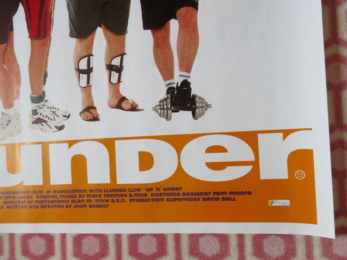 UP'N'UNDER QUAD (30"x 40")ROLLED POSTER GARY OLSEN NEIL MORRISSEY SAMANTHA JANUS