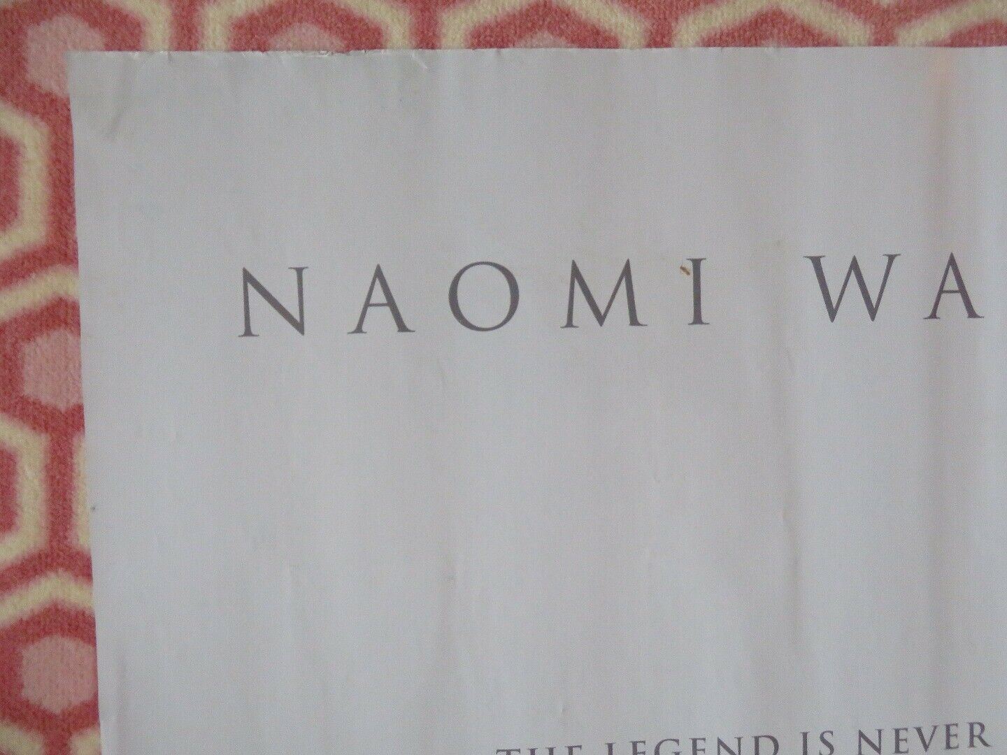 DIANA QUAD (30"x 40") ROLLED POSTER NAOMI WATTS 2013