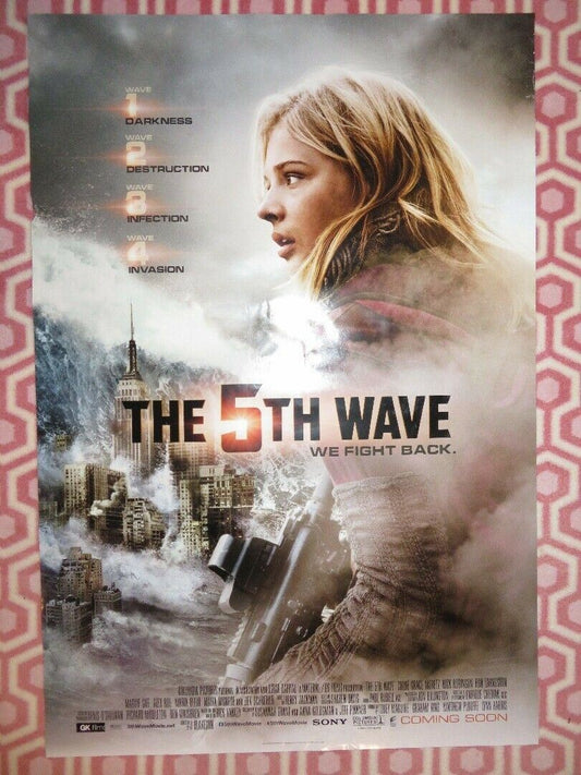 THE 5TH WAVE UK ONE SHEET (27"x 41") ROLLED POSTER CHLOE GRACE LIEV SCHREIBER