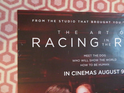 THE ART OF RACING IN THE RAIN UK ONE SHEET (27"x 41")ROLLED POSTER KEVIN COSTNER