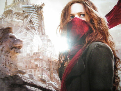 MORTAL ENGINES UK ONE SHEET (27"x 41") ROLLED POSTER HERA HILMAR ROBERT SHEEHAN