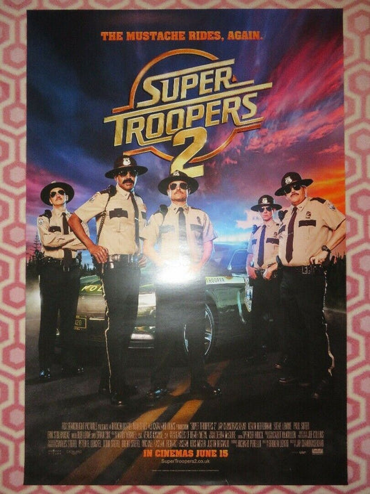 SUPER TROOPER 2 UK ONE SHEET (27"x 41") ROLLED POSTER SEANN WILLIAM SCOTT 2018