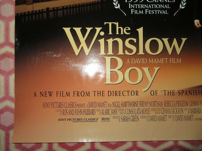 THE WINSLOW BOY UK ONE SHEET (27"x 41") ROLLED POSTER NIGEL HAWTHORNE J.NORTHAM