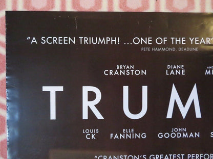 TRUMBO UK ONE SHEET (27"x 41") ROLLED POSTER BRYAN CRANSTON DIANE LANE 2015