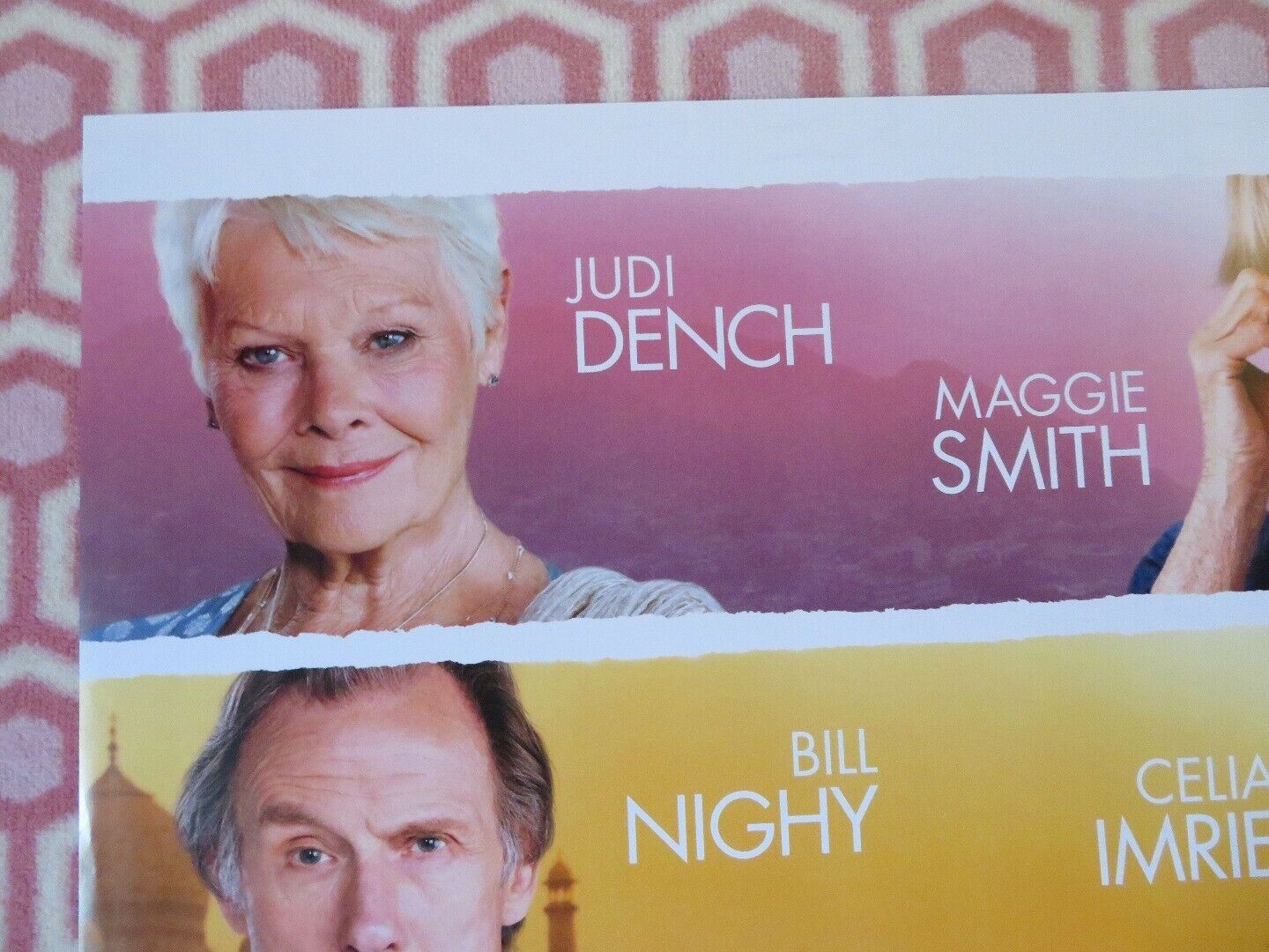 THE SECOND BEST EXOTIC MARIGOLD HOTEL UK ONE SHEET (27"x 41") ROLLED POSTER 2015