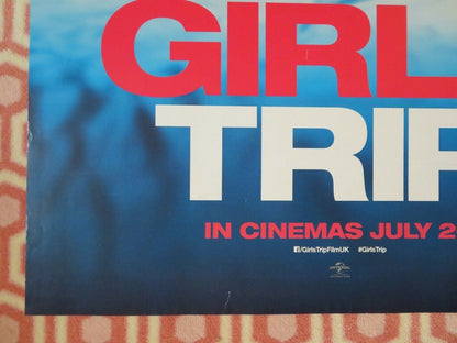 GIRLS TRIP UK ONE SHEET (27"x 41") ROLLED POSTER TIFFIANY HADDISH QUEEN LATIFAH