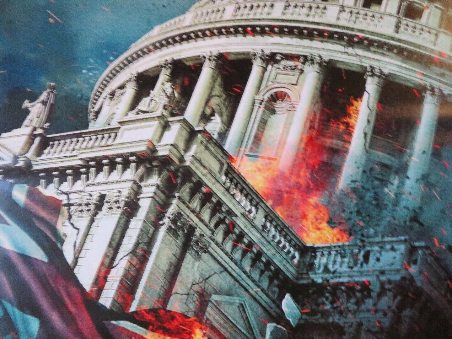 LONDON HAS FALLEN UK ONE SHEET (27"x 41") ROLLED POSTER MORGAN FREEMAN 2016