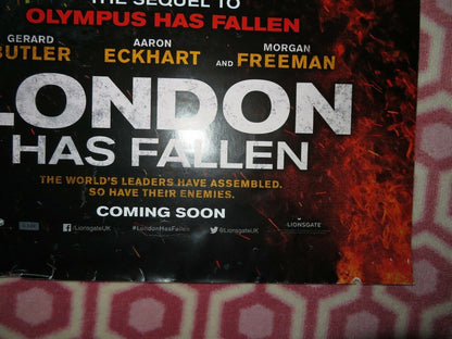 LONDON HAS FALLEN UK ONE SHEET (27"x 41") ROLLED POSTER MORGAN FREEMAN 2016