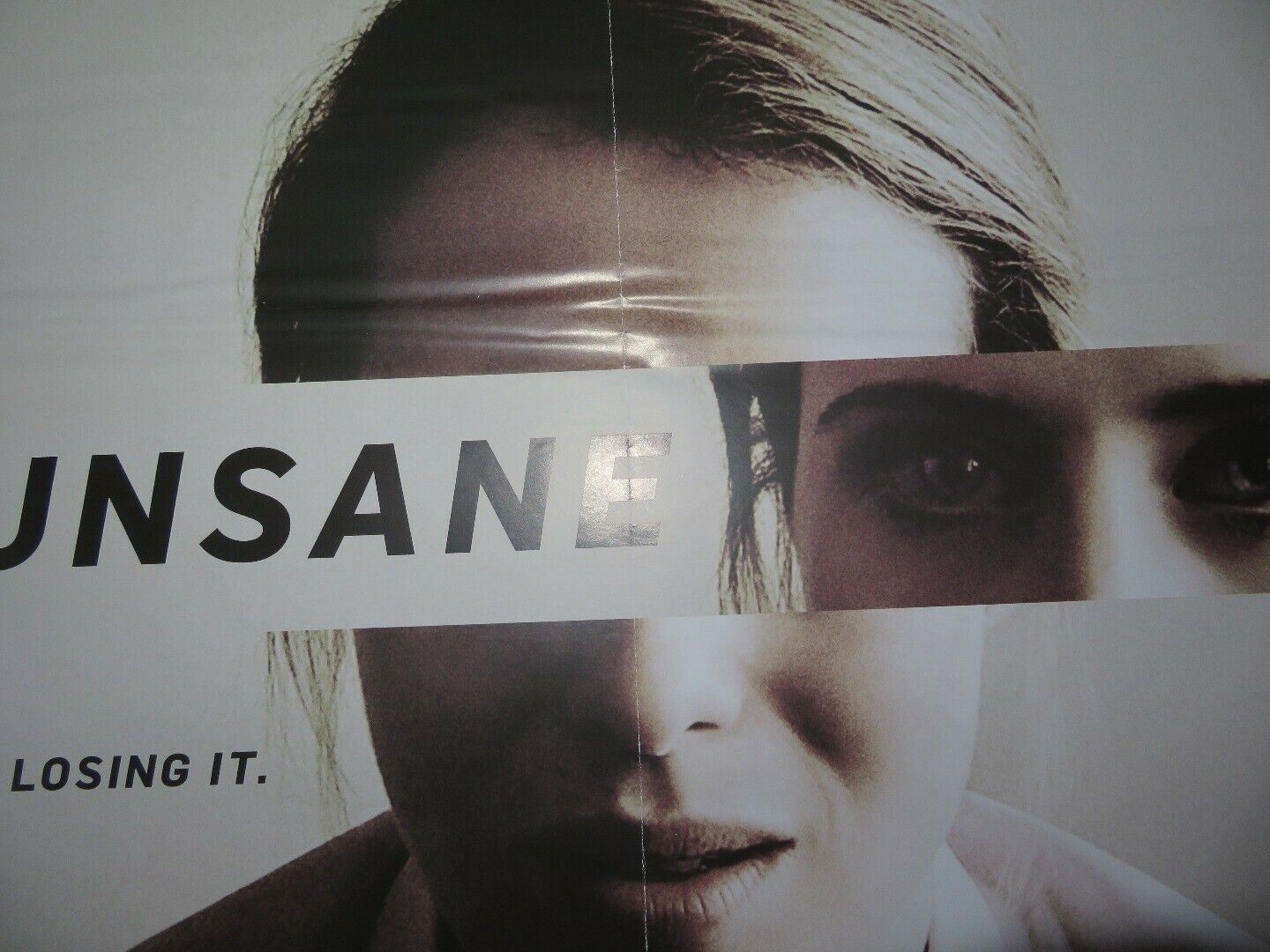 UNSANE  UK ONE SHEET (27"x 41") ROLLED POSTER CLAIRE FOY 2018