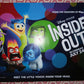 INSIDE OUT QUAD (30"x 40") ROLLED POSTER DISNEY AMY POEHLER RICHARD KIND 2015