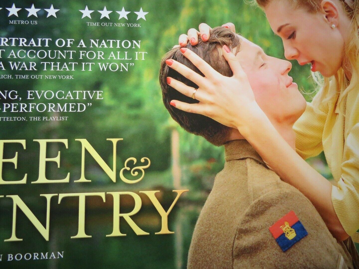 QUEEN & COUNTRY QUAD (30"x 40") ROLLED POSTER CALEB LANDRY JONES RICHARD E.GRANT