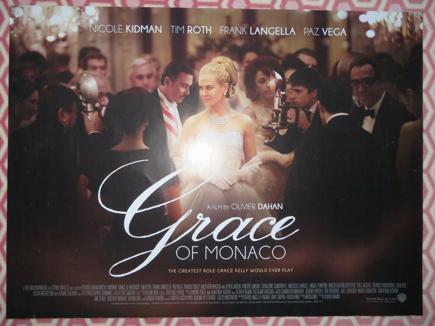 GRACE OF MONACO QUAD (30"x 40") ROLLED POSTER NICOLE KIDMAN TIM ROTH GRACE KELLY