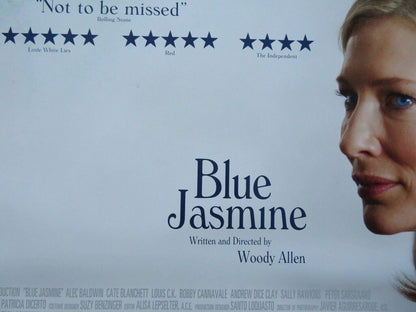 BLUE JASMINE QUAD (30"x 40") ROLLED POSTER WOODY ALLEN ALEC BALDWIN C.BLANCHETT