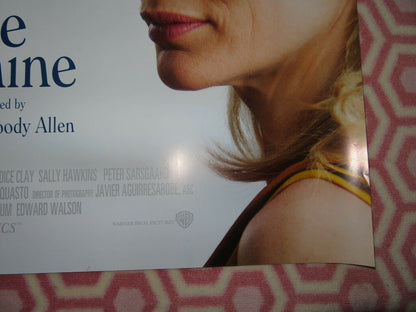 BLUE JASMINE QUAD (30"x 40") ROLLED POSTER WOODY ALLEN ALEC BALDWIN C.BLANCHETT