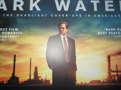 DARK WATERS QUAD (30"x 40") ROLLED POSTER MARK RUFFALO ANNE HATHAWAY TIM ROBINS