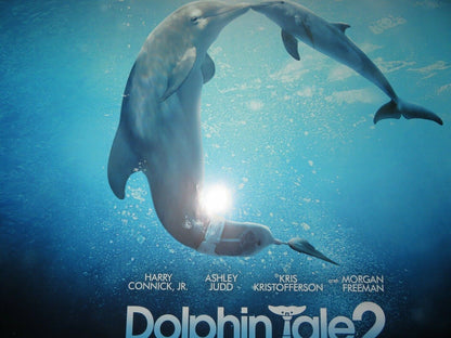 DOLPHIN TALE 2 QUAD (30"x 40") ROLLED POSTER HARRY CONNICK JR. MORGAN FREEMAN