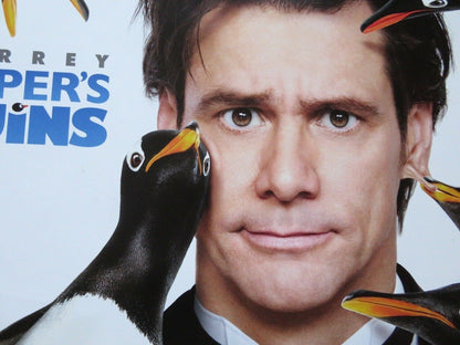 MR. POPPER'S PENGUINS QUAD (30"x 40") ROLLED POSTER JIM CARREY 2011