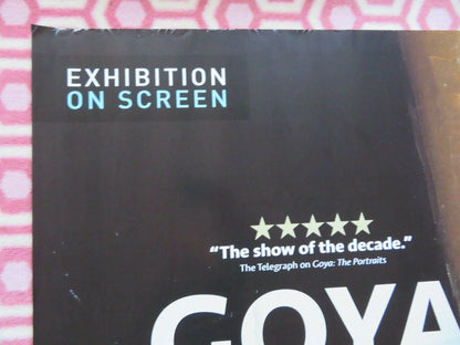 EXHIBITION ON SCREEN GOYA QUAD (30"x 40") ROLLED POSTER 2015 DOCUMENTARY