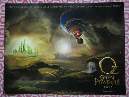 OZ THE GREAT AND POWERFUL QUAD (30"x 40") ROLLED POSTER DISNEY SAM RAIMI 2013