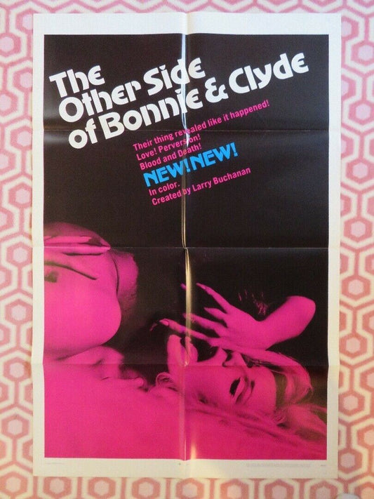 THE OTHER SIDE OF BONNIE & CLYDE ONE SHEET ORIGINAL POSTER RARE CULT