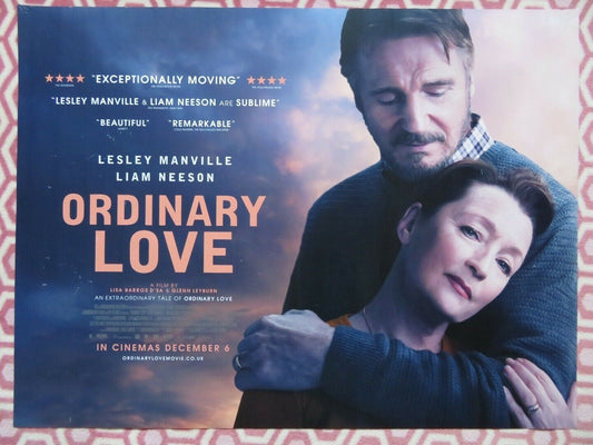 ORDINARY LOVE QUAD (30"x 40") ROLLED POSTER LESLEY MANVILLE LIAM NEESON 2019