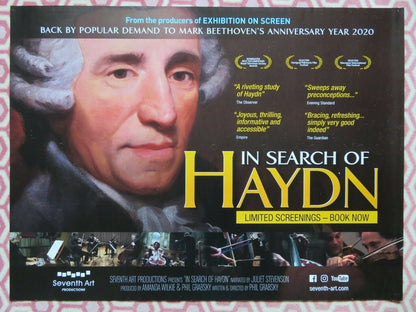 IN SEARCH OF HAYDN QUAD (30"x 40") ROLLED POSTER BEETHOVEN 2012