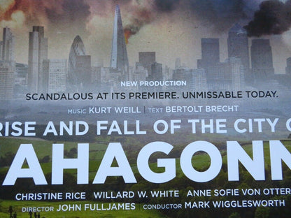 RISE AND FALL OF THE CITY OF MAHAGONNY QUAD (30"x 40") ROLLED POSTER ROH