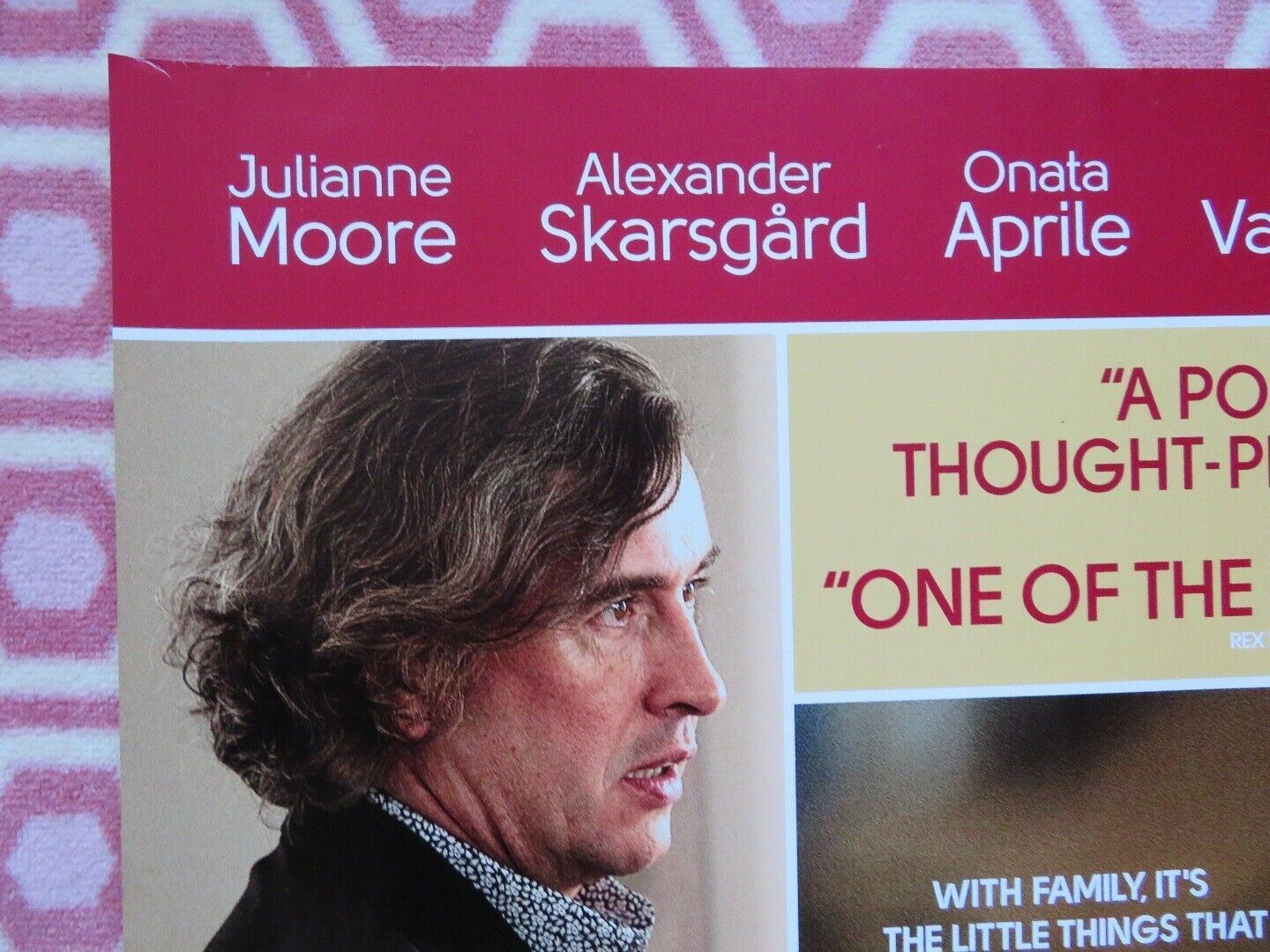 WHAT MAISIE KNEW QUAD (30"x 40") ROLLED POSTER JULIANNE MOORE STEVE COOGAN 2012