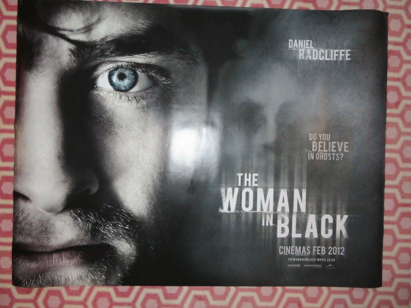 THE WOMAN IN BLACK QUAD (30"x 40") ROLLED POSTER DANIEL RADCLIFFE 2012