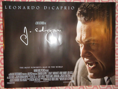 J.EDGAR QUAD (30"x 40") ROLLED POSTER LEONARDO DICAPRIO NAOMI WATTS C.EASTWOOD