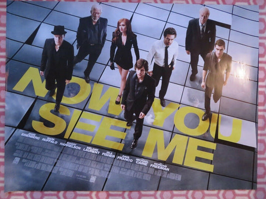 NOW YOU SEE ME QUAD (30"x 40") ROLLED POSTER JESSE EISENBERG MARK RUFFALO 2013