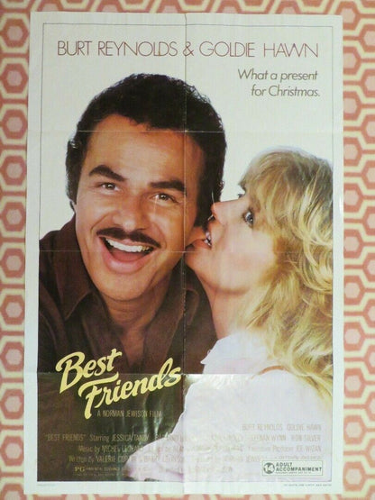 BEST FRIENDS US ONE SHEET POSTER BURT REYNOLDS GOLDIE HAWN 1982