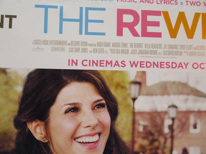 THE REWRITE QUAD (30"x 40") ROLLED POSTER HUGH GRANT MARISA TOMEI 2014