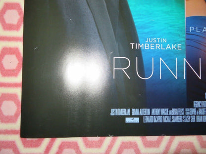 RUNNER RUNNER QUAD (30"x 40") ROLLED POSTER JUSTIN TIMBERLAKE GEMMA ARTERTON '13