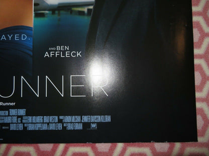 RUNNER RUNNER QUAD (30"x 40") ROLLED POSTER JUSTIN TIMBERLAKE GEMMA ARTERTON '13