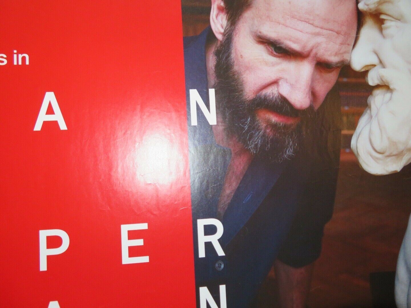 MAN + SUPERMAN QUAD (30"x 40") ROLLED POSTER NATIONAL THEATRE LIVE 2015