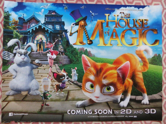 THE HOUSE OF MAGIC QUAD (30"x 40") ROLLED POSTER 2013