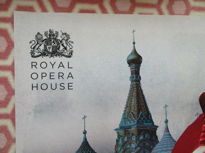 BORIS GODUNOV QUAD (30"x 40") ROLLED POSTER ROYAL OPERA HOUSE LIVE 2016