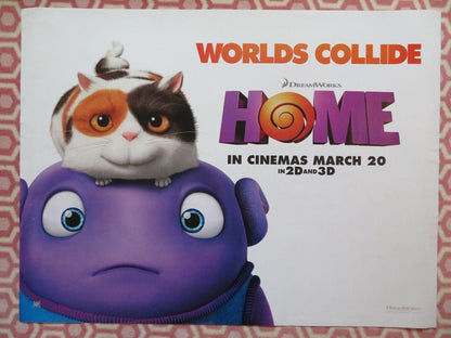 HOME QUAD (30"x 40") ROLLED POSTER JIM PARSONS RIHANNA STEVE MARTIN 2015