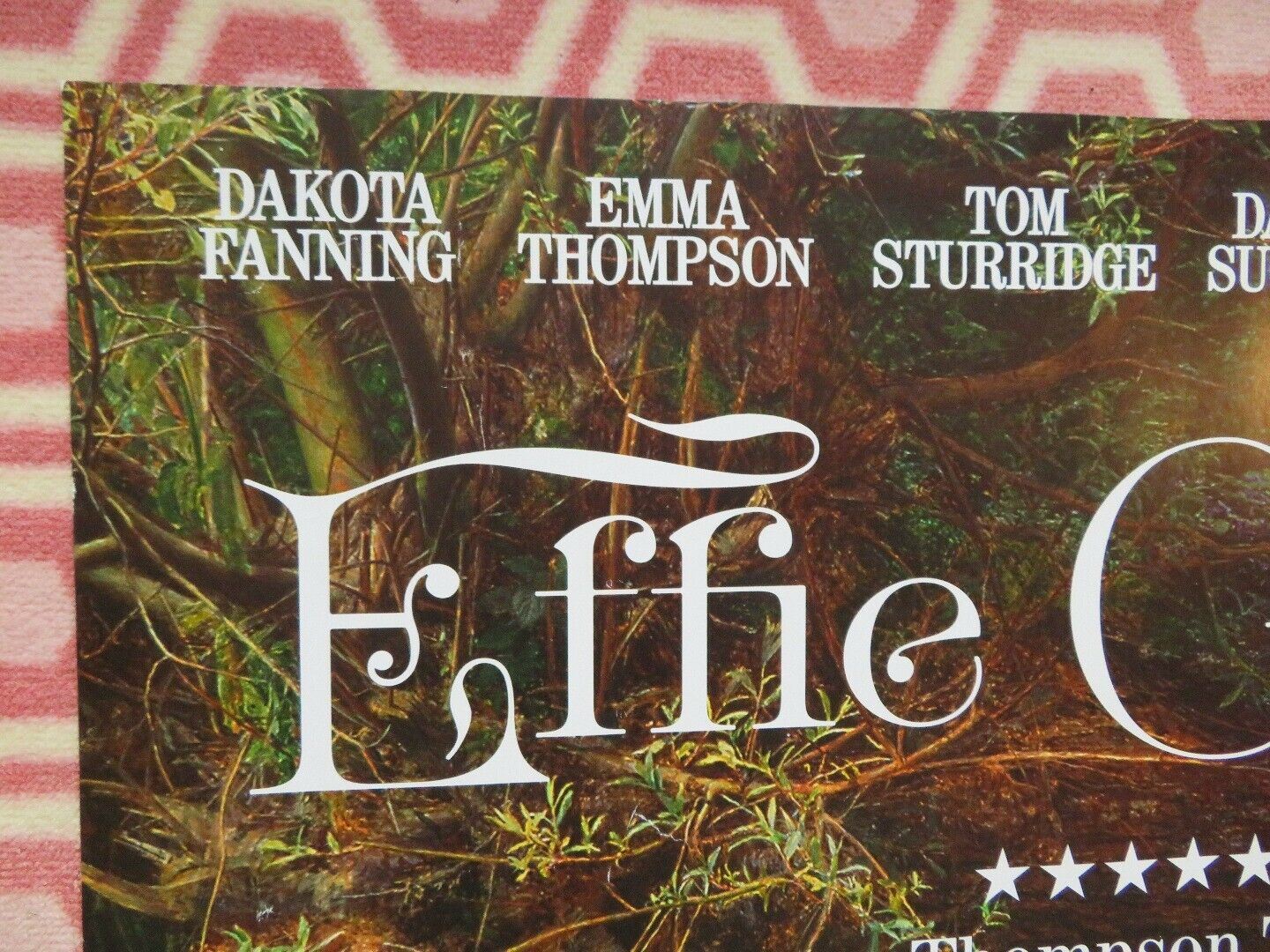 EFFIE GRAY QUAD (30"x 40") ROLLED POSTER DAKOTA FANNING EMMA THOMPSON 2014