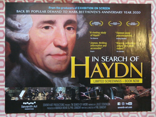 IN SEARCH OF HAYDN QUAD (30"x 40") ROLLED POSTER B BEETHOVEN 2012