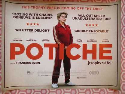 POTICHE- TROPHY WIFE QUAD (30"x 40") ROLLED POSTER CATHERINE DENEUVE 2010