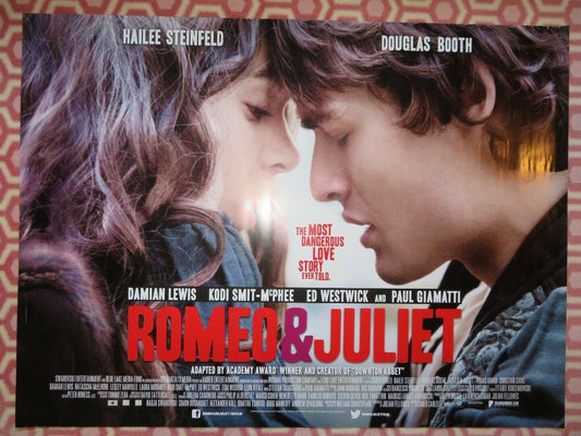 ROMEO & JULIET QUAD (30"x 40") ROLLED POSTER HAILEE STEINFELD DOUGLAS BOOTH 2013