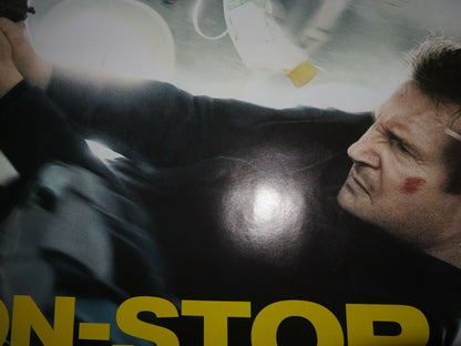 NON-STOP QUAD (30"x 40") ROLLED POSTER LIAM NEESON JULIANNE MOORE  2014