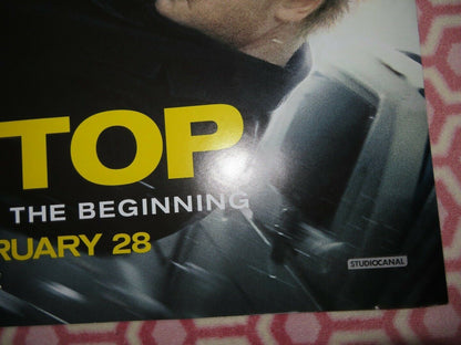 NON-STOP QUAD (30"x 40") ROLLED POSTER LIAM NEESON JULIANNE MOORE  2014