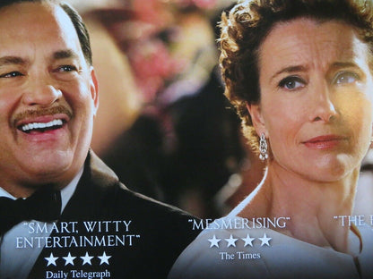 SAVING MR. BANKS QUAD (30"x 40") ROLLED POSTER TOM HANKS EMMA THOMPSON DISNEY